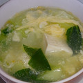 のんこ's cooksnap of when they made 激早！青梗菜と豆腐と卵のふわとろスープ.