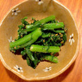greenbeen's cooksnap of when they made 春菊のゴマ和え.