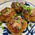 くろつぶこ's cooksnap of when they made 青じそが香る＊和風レンコンハンバーグ.