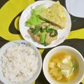 mmameco's cooksnap of when they made 味噌豚と小松菜炒め.