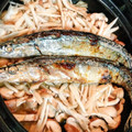 なつももまま's cooksnap of when they made サンマときのこと銀杏の秋の炊き込みご飯.