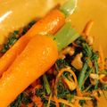 ナンダコナンダ's cooksnap of when they made 人参葉のさっと炒め.