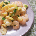 aki☆17's cooksnap of when they made 香港ママ直伝！エビと卵の炒め物.