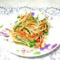 tennisnoah's cooksnap of when they made 簡単！節約＊もやしのペペロンチーノ風炒め.