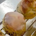 um♪'s cooksnap of when they made ゴマゴマな黒ゴマロールスコーン.