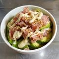 ebipeco's cooksnap of when they made 簡単ランチ☆アボカドとマグロのたたき丼.
