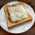 こうのとりヒロシ's cooksnap of when they made 簡単！　納豆＆チーズトースト.