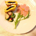 yesmama's cooksnap of when they made 海苔の佃煮とチーズの卵焼き♡.