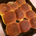 nao1469's cooksnap of when they made ふわふわかぼちゃのちぎりパン。.