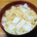 おはなすき's cooksnap of when they made 簡単ネギと油揚げと豆腐のお味噌汁.