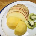 おはなすき's cooksnap of when they made ＊食べやすいりんごの切り方＊.