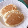 h.sea's cooksnap of when they made ＊バナナのもっちりホットケーキ＊.