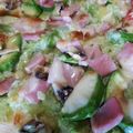 花より団子★'s cooksnap of when they made アボカドベーコンのピザ.