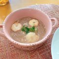 obirara's cooksnap of when they made 海老と春雨のスープ.