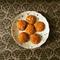 m5w5n8's cooksnap of when they made 超簡単☆ハロウィンだ！かぼちゃのクッキー.