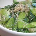 ラタママ's cooksnap of when they made 青梗菜とじゃこのオイスターソース炒め.