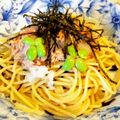 柚子♡⸝⸝⸝'s cooksnap of when they made ツナと塩こんぶのおろしスパ.