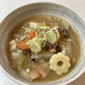 しげその's cooksnap of when they made ほっこり【ちくわぶdeすいとん風味噌汁】.