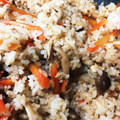 うたまる子's cooksnap of when they made もだし(キノコ)と油揚げの混ぜご飯♪.