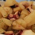 あゆたっくん's cooksnap of when they made タコとポテトのガーリックコンソメ炒め.