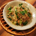 神風＊'s cooksnap of when they made 納豆とネギの白滝炒め♪ヘルシー簡単♪.