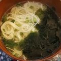 ☆hikonyan☆'s cooksnap of when they made しおラーメン風　にゅうめん.