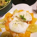 クック02TR7Q☆'s cooksnap of when they made おもてなしに♪手作り巨大ブッラータチーズ.