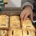 たーしーママ☆'s cooksnap of when they made レンジ林檎＆パイシートで簡単アップルパイ.