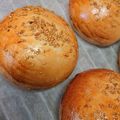 たろあんこ's cooksnap of when they made 特大‼ハンバーガーバンズ.