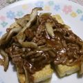クック6DDPP8☆'s cooksnap of when they made 豆腐ステーキの挽肉あんかけ♡.