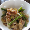 つやこ49's cooksnap of when they made 豚肉とにんにくの芽炒め.