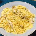 Apricot594's cooksnap of when they made しめじと舞茸のクリームパスタ.
