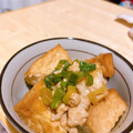 perorin139's cooksnap of when they made 厚揚げと鶏ひき肉の炒めもの.