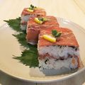 すんずく娘's cooksnap of when they made 生ハムの押しずし.