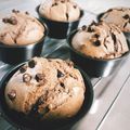 クックNTX3GO☆'s cooksnap of when they made 早く食べたいチョコマフィン★バター無し.