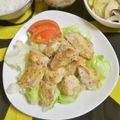 mmameco's cooksnap of when they made 絶品＊マスタードソースで〜マグロのソテー.