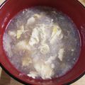aaaykk55's cooksnap of when they made 妊活の方も！長芋と卵のあったかスープ♪.
