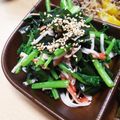 aaaykk55's cooksnap of when they made 小松菜とカニカマのナムルもどき.