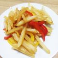 aaaykk55's cooksnap of when they made じゃが芋とピーマンのきんぴら♪.