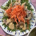 konijntjes's cooksnap of when they made 豚しゃぶとクレソンのサラダ.