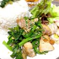 YUH♡ママ's cooksnap of when they made ニラと鶏もも肉さっぱり炒め.