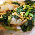 ねぞろ's cooksnap of when they made ほうれん草と白菜の黒糖きな粉和え.