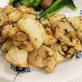 チルタラ's cooksnap of when they made 鶏と長芋の梅しそ炒め.