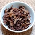 ポニーリボン's cooksnap of when they made 作り置き♡キノコと牛肉生姜しぐれ煮.