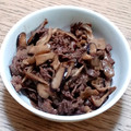 ポニーリボン's cooksnap of when they made 作り置き♡キノコと牛肉生姜しぐれ煮.