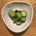 ボブナナ's cooksnap of when they made 簡単美味☆三つ葉ときゅうりの塩こうじ和え.