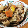 低カロ探検隊's cooksnap of when they made 和みの味♡柿と鶏肉のほっこり煮.