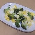 きらり流れ星's cooksnap of when they made ブロッコリーと卵の中華炒め.