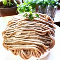 Mayril's cooksnap of when they made モンブランのアントルメ(ホールケーキ).