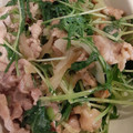 meise17's cooksnap of when they made 豚こまと水菜のねぎダレ炒め！.